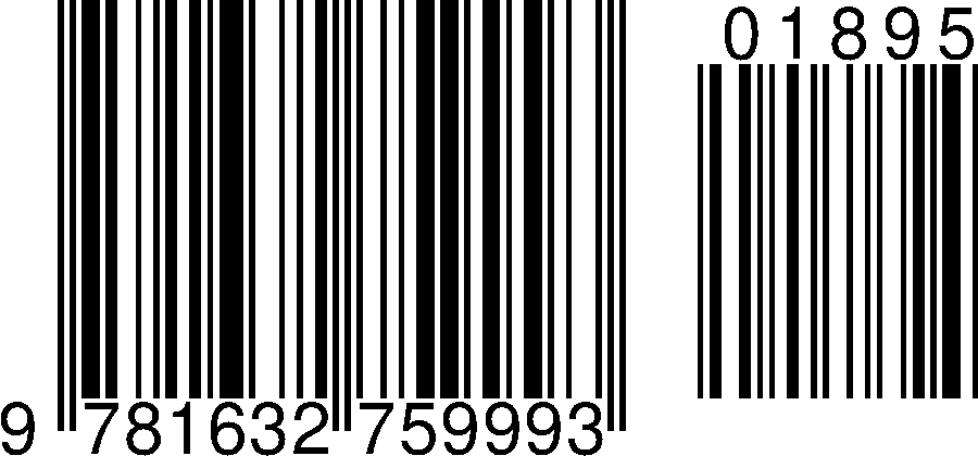 Plain EAN-13 style: barcode for 9781632759993 01895