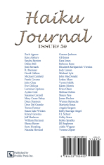 Haiku Journal Issue #50